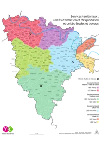 Carte des services territoriaux